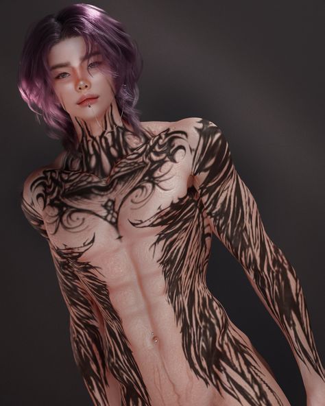 [SIMS4/TS4]P.PENG Tattoo N0.32 A Cruel Angel s Thesis HQ | Patreon Sims 4 Hand Preset, Sims 4 Cc Demon Skin, Sims 4 Fox Tail, Sims 4 Cc Sanrio Tattoo, Sims 4 Gothic Tattoos, Sims 4 Japanese Tattoo Cc, Sims 3 Cc Tattoo, Sims 4 Cc Tattoos Maxis Match, Ghostface Cc Sims 4