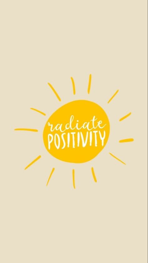 #quote #backgroun #inspoquotes Radiate Positivity Wallpaper, Yellow Quotes, Vegan Taco, Positive Wallpapers, Good Day Sunshine, Radiate Positivity, Positive Words Quotes, Motivational Pictures, Photography Subjects