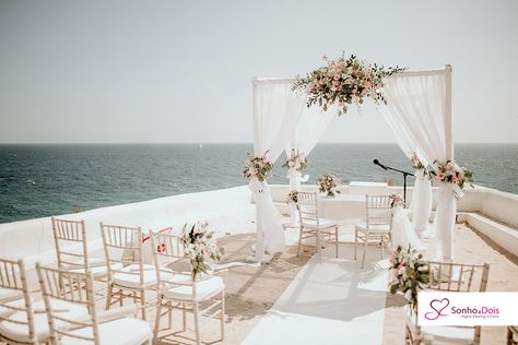 Portugal Beach Wedding, Algarve Wedding, Elopement In Portugal, Algarve Wedding Venues, Lady Of The Rock Portugal Wedding, Quinta Wedding Portugal, Portugal Wedding, Wedding Event Design, Party Venues