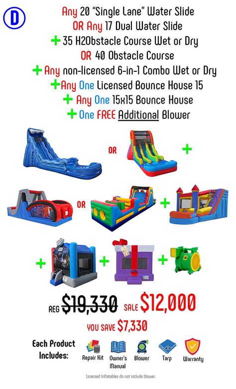 Inflatable Bounce House Business, Bouncy House Business, Inflatable Rental Business, Bounce House Rentals Business, Inflatable Business, Bounce House Business, Birthday Party Rentals, Event Rental Business, Party Rentals Business