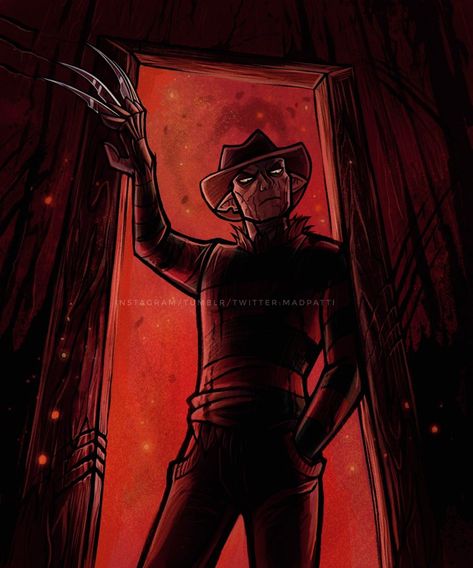 Freddy Krueger Art, Horror Fanart, Horror Movies Funny, Scary Movie Characters, Horror Stuff, Horror Movie Icons, Dead By Daylight, A Nightmare On Elm Street, Thriller Movie