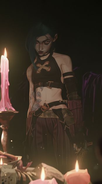 Jinx Body Type, Jinx Arcane Reference, Character Outfit Inspiration, Jinx Reference, Jinx Outfit, Harry Potter Art Drawings, Get Jinx, Jinx Arcane, Jinx League Of Legends