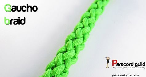 Gaucho braid tutorial. Paracord Bracelet Instructions, Paracord Patterns, Paracord Bracelet Patterns, Paracord Bracelet Tutorial, Paracord Braids, Paracord Crafts, Paracord Tutorial, Paracord Diy, Paracord Ideas