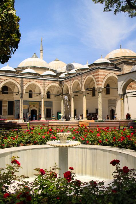 ink + adventure: the textures + patterns of Topkapi Palace Topaki Palace, Topkapi Palace Istanbul, 2025 Travel, Topkapi Palace, Golden Horn, Textures And Patterns, Turkey Design, Acropolis, Painting Tile