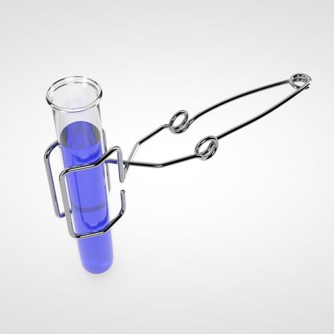 Test Tube Holder 3D Model #AD ,#Tube#Test#Model#Holder Test Tube Holder, Teaching Chemistry, Model Test, Test Tube, Inspirational Videos, Low Poly, Chemistry, Models