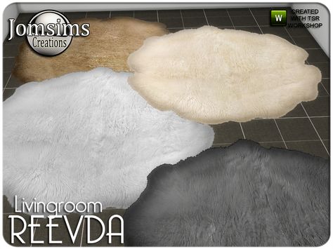 reevda rugs. big Found in TSR Category 'Sims 4 Rugs' Sims 4 Fluffy Rug, Sims4 Cc Rugs, Sims 4 Rugs Cc, Mods Ts4, Modern Bedroom Rug, Fuzzy Rug, Sims 4 Tsr, The Sims 4 Download, Sims 4 Cc Furniture