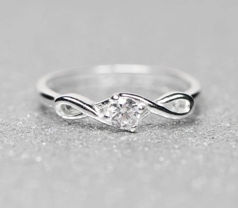 Cute Promise Rings, Infinity Ring Wedding, Mens Wedding Bands Tungsten, Tungsten Wedding Bands, Sparkling Rings, Ring Ideas, Rose Engagement Ring, Blue Nile, Pretty Rings