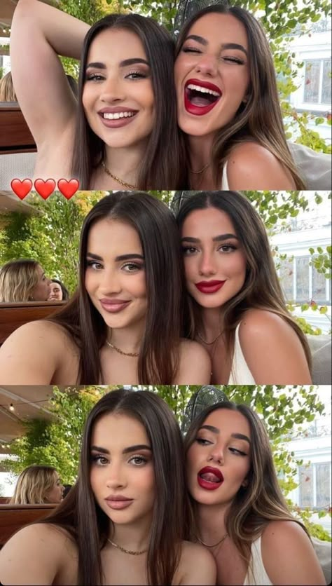 Best Friend Pictures Selfies, Best Friends Selfies, Best Friend Selfies, Selfie With Friends, Shotting Photo, Best Friend Photoshoot, Foto Baby, Friend Poses Photography, Best Friends Aesthetic