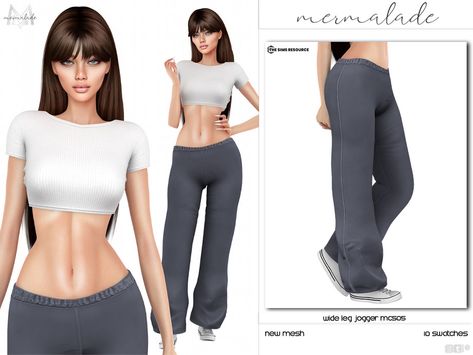 Sims Action Mods, Sims 4 Joggers Cc, Sims 4 Cc Women Pants, Sims 4 Joggers, Sims 4 Cc Brandy Melville, Sims 4 Cc Clothes Casual, Sims 4 Resource Cc, Ts4 Teen Cc, Sims Resource Clothes