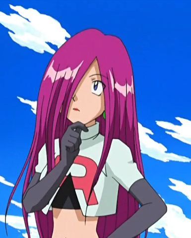 Jesse with wet hair. Jesse Pokemon, Pokemon Jessie And James, Pokemon Jessie, Jessie Team Rocket, Jessie Pokemon, Pokemon Team Rocket, Japanese Titles, Pokemon 20, Pokemon Tattoo