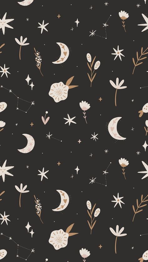 Add astrological art to your phone screen! Aesthetically beautiful wallpaper. Harvest Phone Wallpaper, 70 Aesthetic, Iphone Wallpaper Ideas, Witch Wallpaper, Wallpaper Iphone Boho, Phone Wallpaper Boho, Witchy Wallpaper, Boho Wallpaper, Iphone Wallpaper Pattern