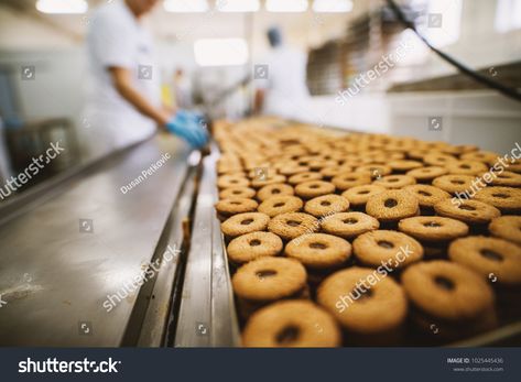 Cookie factory, food industry. Fabrication. Cookie production. #Ad , #AD, #food#factory#Cookie#production Cookie Factory, Food Industry, Royalty Free Photos, Photo Editing, Royalty Free Stock Photos, Stock Photos