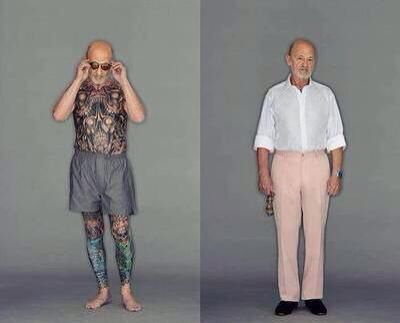 awesome, never judge a book by its cover Old People With Tattoos, People With Tattoos, Man With Tattoos, Tattoo People, Old Tattoos, Body Modifications, Old People, Body Mods, Love Tattoos