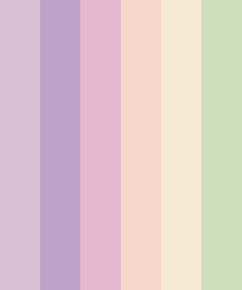 Soft Pastel Tones Color Palette Pastel Pink And Purple, Hexadecimal Color, Purple Palette, Violet Pastel, Pastel Color Palette, Pastel Theme, Pastel Color Schemes, Purple Color Palettes, Color Catalog