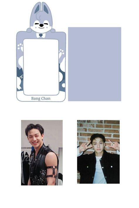 Bangchan Id Photo, Bangchan Pc Template, Stray Kids Photocards Printable, Skz Photocards Printable, Skz Stickers Printable, Skz Printable, Stray Kids Printable, Kpop Photocards Printable, Chan Photocard