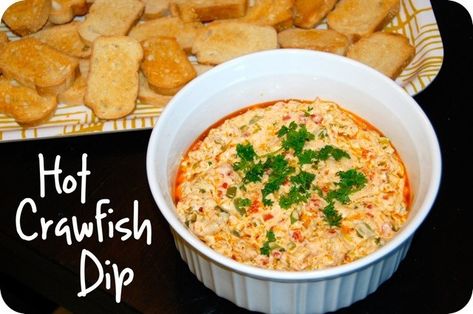 Hot Crawfish Dip Recipe, Crawfish Dip, Buffalo Chicken Pasta Salad, Crawfish Recipes, Creole Cooking, Freezer Breakfast, Chicken Pasta Salad, Cajun Recipes, Finger Food Appetizers