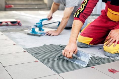 How to Remove Grout Haze and Seal Grout on Tile | Hunker How To Remove Grout, Sealing Grout, Tile Repair, Toilet Room Decor, Tile Spacers, Marine Plywood, Plywood Flooring, Year Of The Monkey, Clean Tile