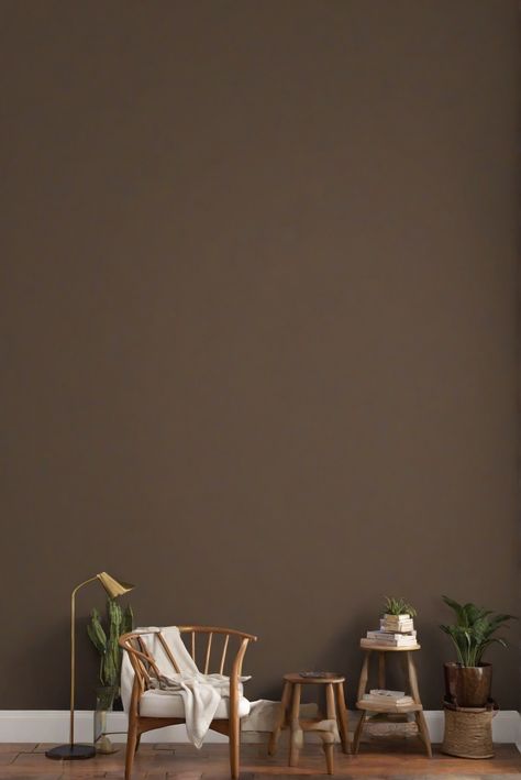 bedroom interior design, paint color trends, interior design trends, home renovation ideas Brown Painted Bedroom, Chocolate Brown Walls Bedroom, Brown Wall Paint, Brown Bedroom Walls, Chocolate Brown Walls, Colors For Bedroom, Brown Accent Wall, Brown Paint Colors, Paint Guide