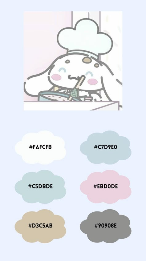 Cinnamoroll Color Palette, Sanrio Color Pallete, Soft Pastel Color Pallete, Colour Palette Ibis Paint, Sanrio Color Palette, Soft Color Palette Pastel, Tbhk Stickers, Pastel Color Palette Soft, Color Pallete Aesthetic