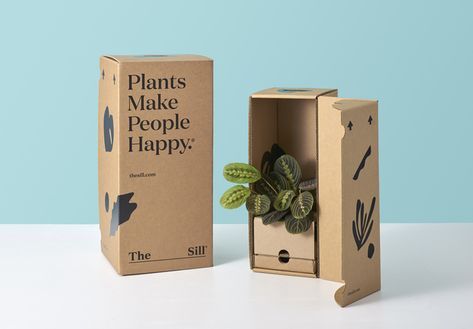 Plant Box Design, Plant Packaging, Kaktus Dan Sukulen, Plant Business, Packaging Template, Plant Box, Craft Packaging, Grow Kit, Plant Shop