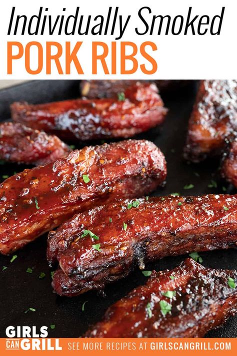 Boneless Pork Ribs Smoker, Smoked Babyback Ribs In Pellet Smoker, Ninja Woodfire Grill Recipes Ribs, Party Ribs On Pellet Grill, Smoked Riblets, Party Ribs Smoked, Smoked Boneless Pork Ribs, Pork Spare Ribs Grilled, Pork Ribs On The Grill