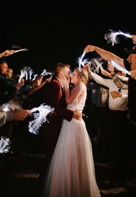 Fiber Wands Wedding Send Off, Fiber Wand Wedding Exit, Wedding Fiber Optic Send Off, Fiber Optic Wedding Send Off, Fiber Optic Wand Wedding Send Off, Send Off Ideas For Wedding, Wedding Send Offs, Sparklers For Wedding, Wedding Send Off Ideas