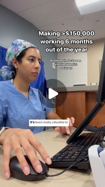 CAA Lifestyle- Anesthesiologist Assistant on Instagram: "Making >$150,000 working six months out of the year as an anesthesiologist assistant 🤯  $200/hr x 40 hours x 24 weeks= $192,000 😱  Disclaimers:  ‼️ I have >6 years of intense schooling (I was a chemistry major in undergrad+ I went through a rigorous masters program)  ‼️I had >120k in student loans. I was aggressive about keeping my costs low (I lived with a roommate +my bf) and increasing my income (I worked overtime) in order to pay off my student loans ~13 months after graduating.   ‼️ Contractors/locum/travel anesthesiologist assistants are typically paid a higher hourly rate because benefits like health insurance, employer taxes, and time off are covered by the contractor.   ‼️ A travel assignment/contract can be cut short by t Anesthesiologist Aesthetic, Anesthesiologist Assistant, Chemistry Major, Living My Dream Life, Start An Llc, Masters Program, Medical Careers, Pre Med, Dream Career