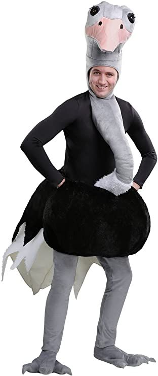 Amazon.com: Ostrich Costume for Adults Ostrich Animal Outfit Small: Clothing Ostrich Costume, Fluffy Critter, Costume For Men, Crazy Costumes, Funny Ideas, Animal Costumes, Funny Costumes, Horror Halloween, Fantasias Halloween