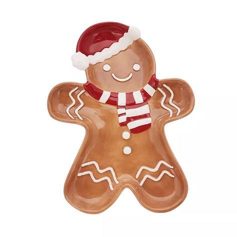 Gingerbread Man Decorations, Holiday Pottery, Gingerbread People, Ceramic Christmas Decorations, Gingerbread Crafts, Gingerbread Christmas Decor, Gingerbread House Decorations, Man Design, Decorating Cookies