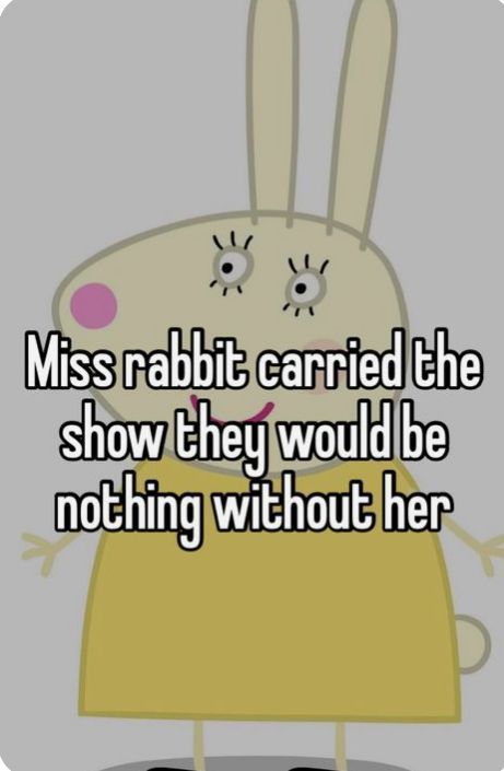 Miss Rabbit, Whisper Love, 2010s Nostalgia, Childhood Memories 2000, Childhood Tv Shows, Careless Whisper, Whisper Board, Relatable Post Funny, Relatable Whispers