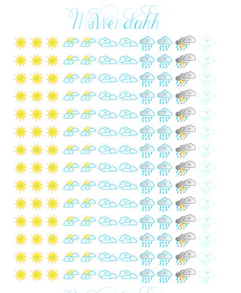 free printable Weather Stickers Weather Stickers Printable, Weather Planner, Weather Stickers, Plum Planner, Free Printable Planner Stickers, Free Planner Stickers, Free Printable Stickers, Pretty Planners, Planner Obsessed