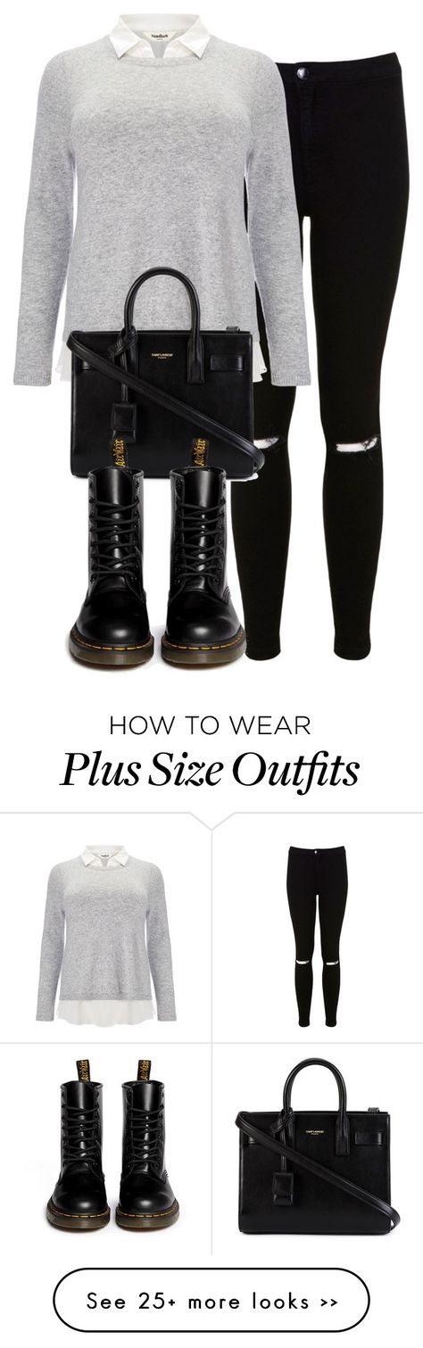 "Untitled #349" by allysa-bojador on Polyvore featuring Miss Selfridge, Studio 8, Yves Saint Laurent and Dr. Martens Doctor Martens Outfit, Dr Martens Outfit Winter, Dr Martens Outfits, Marten Outfit, Doctor Martens, Plus Size Sets, Doc Martens Outfits, Martens Outfit, Grunge Shoes