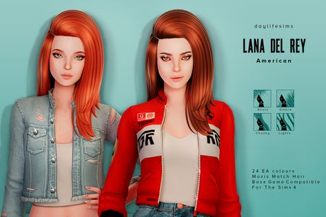 LANA DEL REY SET - American | Daylife Sims on Patreon Daylife Sims, Lana Del Rey Hair, Sims 4 Cheats, Sims 3 Cc Finds, Unusual Clothes, Lana Del Rey Love, Sims 4 Mm Cc, Sims 4 Cc Folder, Sims 4 Mm