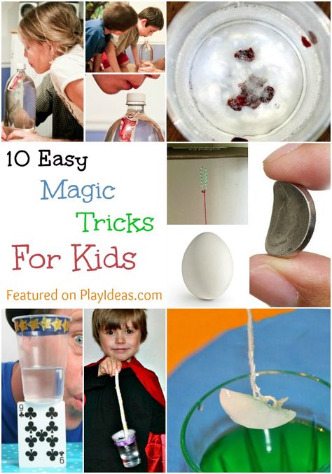 How To Make Christmas Magical For Kids, Magic Crafts For Kids, Magic Activities For Kids, Magic Themed Activities For Kids, Kids Magic Tricks, Magic Activities, Kids Magic Tricks Easy, Easy Magic Tricks For Kids Step By Step, Magic Tricks For Preschool