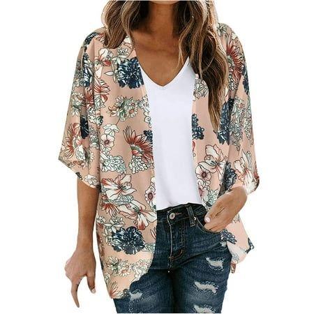 Kimono cardigan outfit