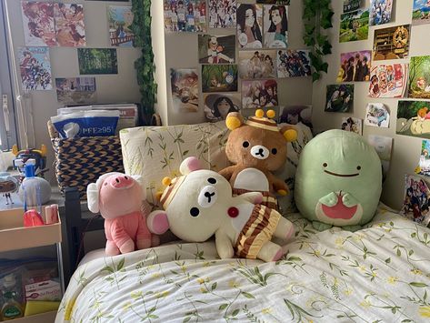 Ocean Room Decor, Otaku Room, Cute Bedroom Ideas, Study Room Decor, Cute Bedroom Decor, Cute Room Ideas, Redecorate Bedroom, Cozy Room Decor, Pretty Room