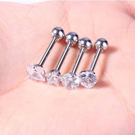 Cute Tongue Rings, Cute Tongue Piercing, Microdermal Piercing, Piercing Bouche, Tongue Piercing Jewelry, Mouth Piercings, Cool Piercings, Cute Piercings, Tongue Piercing