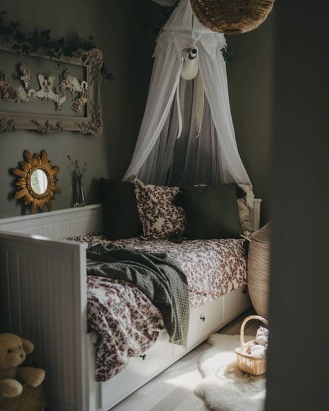 Bohemian Kids Room Woodland Toddler Room, Woodland Kids Room, Sharing A Room, Children Room Boy, Toddler Girl Room, Kids Bedroom Inspiration, Guest Bedroom Decor, Toddler Boys Room, Nursery Room Inspiration