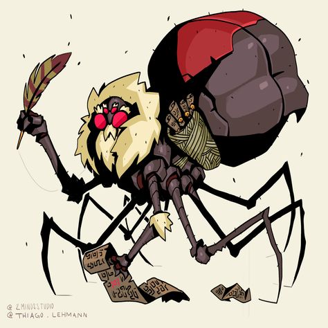 Thiago Lehmann, Bug Art, Fantasy Creatures Art, Game Character Design, Monster Design, Creature Concept Art, Character Design Animation, Creature Concept, Monster Art