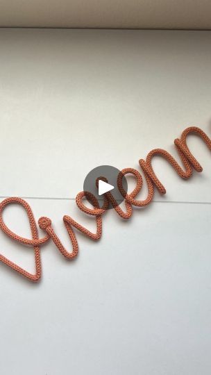 151K views · 856 reactions | Comment “LEARN” below ⬇️ 

…if you want to learn how to make your own knitted wire names! 

I’ll send you a link to my best-selling Knitted Wire Expert course! With over 800 students enrolled.🌟

Or I can make one for you 💕

Just visit my website to place your order! 
.
.
.
.
.
.
.
.
.
——————————————
Knitted wire art, wire bending, icord machine, knitted wire templates, wire names, wire art, tricotin, diy craft, summer project, fiber crafts, name signs, wool names, crafters, makers | isla.sierra_co Knitted Wire Names, Knitted Wire Art, Craft Summer, Wire Bending, Wire Name, Fiber Crafts, Knitted Wire, French Knitting, Art Wire