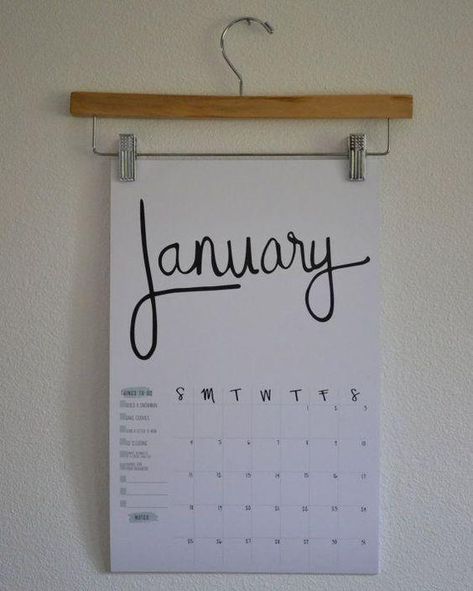 달력 디자인, Diy Calendar, 카드 디자인, Calendar Ideas, Calendar Design, Calendar Printables, Wall Calendar, Getting Organized, Dekorasi Rumah