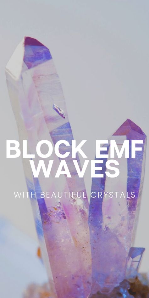 Crystal EMF shields: Beautiful healing crystals that block EMF waves. #althealth #alternativehealth #crystals #emf Dark Blue Aura, List Of Crystals, Blue Aura Quartz, Aura Quartz Cluster, Emf Radiation, Gems Crystals, Lightning Rod, Blue Aura, Witchcraft For Beginners