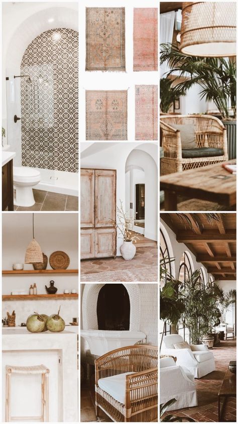 Modern Spanish Style Homes, Spanish Style Home Interior, Hacienda Decor, Modern Spanish Style, Modern Mexican Home, Modern Hacienda, Spanish Style Kitchen, Spanish Style Decor, Hacienda Homes