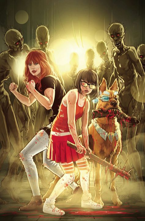 Scooby Doo Apocalypse Zombies Dc Scooby Apocalypse, Scooby Doo Mystery Inc, Scooby Doo Mystery Incorporated, Scooby Doo Mystery, Twisted Disney, Arte Dc Comics, Cartoon Shows, Caricatures, Comic Character