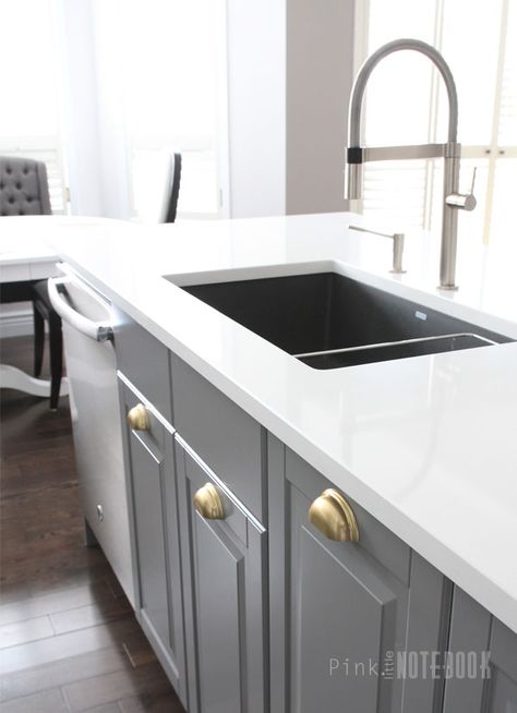 Thinking about the BLANCO SILGRANIT Sink? | Pink Little Notebook Kitchen Sink Options, Blanco Silgranit Sink, Sink Remodel, Kitchen Sink Remodel, New Kitchen Sink, Silgranit Kitchen Sink, Kitchen Sink Ideas, Blanco Sink, Silgranit Sink