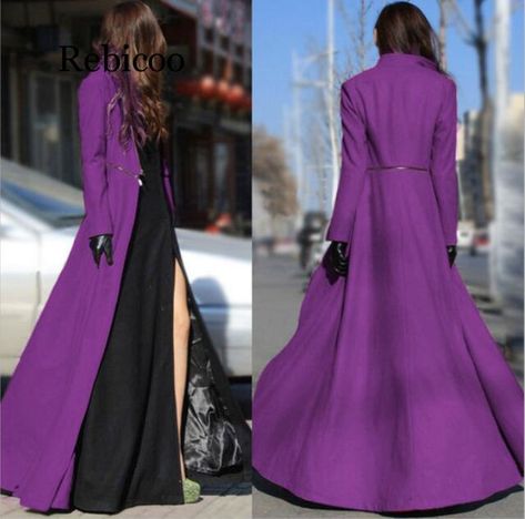 Smarter Shopping, Better Living! Aliexpress.com Dress Coat Outfit, Cashmere Coat Women, Cloth Coat, Stand Collar Dress, Military Parka, Womens Dress Coats, Overcoat Jacket, Y2k Aesthetic Outfits, Long Trench