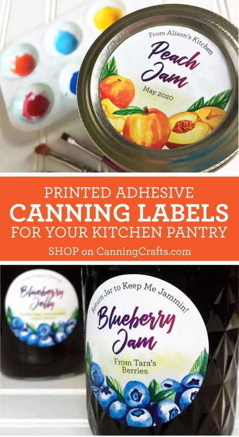 Maple Syrup Labels, Canning Apples, Blueberry Jelly, Mason Jar Stickers, Canning Jar Labels, Custom Mason Jars, Jam Label, Country Quilt, Jar Stickers