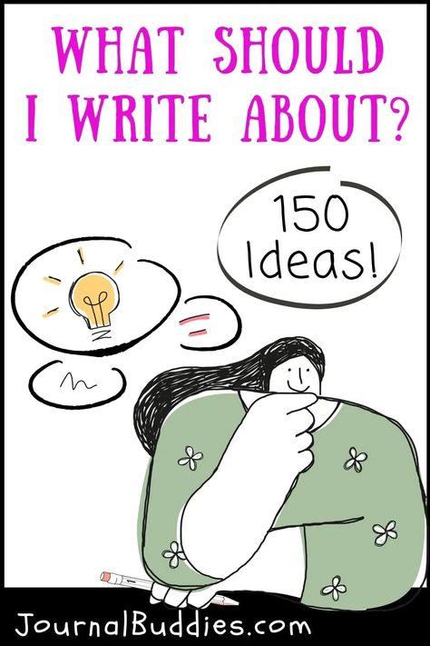 Whether you want to write a short story, begin journaling, or simply explore the list of ideas and fun new topics, we’ve got you covered with 150 new things to write about. What Should I Write About, Begin Journaling, Topics To Write About, Write A Short Story, Things To Write About, Things To Write, Free Writing Prompts, Journal Prompts For Kids, Journal Topics