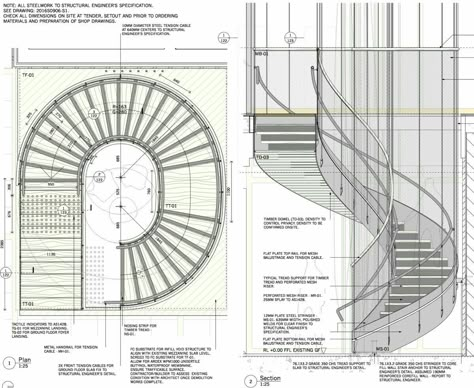 Architectural Stairs Design, Circular Staircase Plan, Different Staircase Designs, Circular Stairs Plan, Circular Stairs Design, Stairs Plan Architecture, Spiral Stairs Plan, Staircase Design Plan, Architectural Staircase