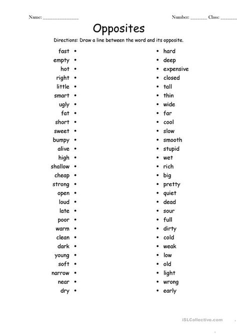 Opposite Words Worksheet, Opposite Worksheet, Opposite Words For Kids, Opposites Preschool, Opposites Worksheet, English Opposite Words, English Grammar For Kids, English Worksheets For Kindergarten, Grammar For Kids